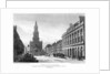 View of the Strand, Westminster, London by H le Keux