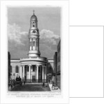St Mary's Church, Wyndham Place, and District Rectory to St Mary Le Bone, London by Archer