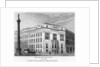 Morley's Hotel and Nelson's Column, Trafalgar Square, Westminster, London by Anonymous