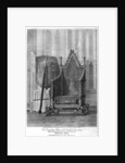 The coronation chair of the English sovereigns, Westminster Abbey, London by John Roffe