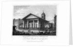 St Paul's Church, Covent Garden, Westminster, London by W Wallis