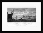 Vauxhall Bridge and Millbank Penitentiary, Westminster, London by JC Varrall