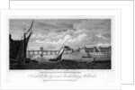 Vauxhall Bridge and Millbank Penitentiary, Westminster, London by JC Varrall
