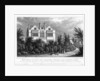 Residence of General Sir Herbert Taylor, Baronet, Regent's Park, London by William Tombleson