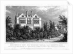 Residence of General Sir Herbert Taylor, Baronet, Regent's Park, London by William Tombleson