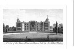 A View of the Manor House at Charlton, built by Sir Adam Newton by Anonymous