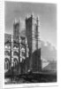 Western towers, Westminster Abbey, London by Matthews