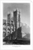 Western towers, Westminster Abbey, London by Matthews
