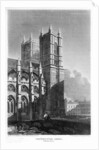 Western towers, Westminster Abbey, London by Matthews