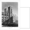 Western towers, Westminster Abbey, London by Matthews