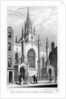 New Church, Little Queen Street, Holborn, London by Thomas Hosmer Shepherd