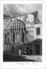 Guildhall Chapel, City of London by H Hobson