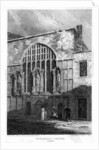 Guildhall Chapel, City of London by H Hobson