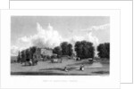 View on Hampstead Heath, London by E Finden