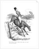 Equestrian cartoon by Anonymous