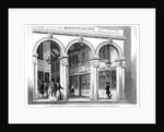 North entrance of Burlington Arcade, Westminster, London by Anonymous