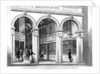 North entrance of Burlington Arcade, Westminster, London by Anonymous