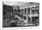 Crosby Hall, Bishopsgate Street, City of London by J Tingle