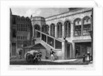 Crosby Hall, Bishopsgate Street, City of London by J Tingle