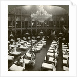 Interior of the commodious hospital at Brighton, Sussex, World War I by Realistic Travels Publishers