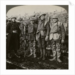 Lewis machine gunners, Hollebeke, Belgium, World War I by Realistic Travels Publishers