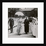 Her Majesty walking through the guard of honour of nurses of RN Hospital, Hull by Realistic Travels Publishers