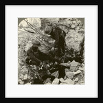 Giving water to a wounded pal, Hooge, Ypres, Belgium, World War I by Realistic Travels Publishers