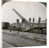 16 inch railway gun which pulverised the Hindenburg Line, World War I, France by Realistic Travels Publishers