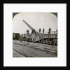 16 inch railway gun which pulverised the Hindenburg Line, World War I, France by Realistic Travels Publishers