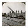 16 inch railway gun which pulverised the Hindenburg Line, World War I, France by Realistic Travels Publishers