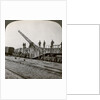 16 inch railway gun which pulverised the Hindenburg Line, World War I, France by Realistic Travels Publishers