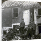 Destruction wrought by German Zeppelin bombs, World War I by Realistic Travels Publishers