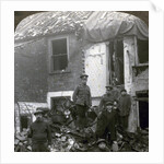 Destruction wrought by German Zeppelin bombs, World War I by Realistic Travels Publishers