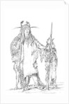 Portrait of 'Eagle Ribs', Native American Man by Myers and Co