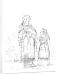 Native American woman and child by Myers and Co