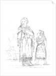 Native American woman and child by Myers and Co