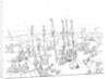 Mandan village, Upper Missouri, America by Myers and Co
