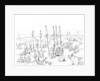Mandan village, Upper Missouri, America by Myers and Co