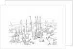 Mandan village, Upper Missouri, America by Myers and Co