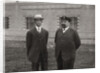 Wilbur Wright, American aviator, and Leon Bollee, French inventor and car manufacturer by Anonymous