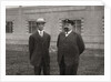 Wilbur Wright, American aviator, and Leon Bollee, French inventor and car manufacturer by Anonymous