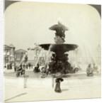Fountain, Place de la Concorde, Paris, France by Underwood & Underwood
