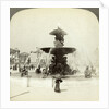 Fountain, Place de la Concorde, Paris, France by Underwood & Underwood