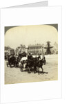 The obelisk and fountain, Place de la Concorde, Paris, France by Underwood & Underwood