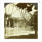 Decorations, Plaza de Oriente, Madrid, Spain by Excelsior Stereoscopic Tours