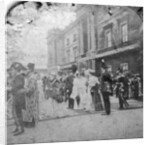Review of Indian and Colonial troops by HM the King, Buckingham Palace, London by Excelsior Stereoscopic Tours