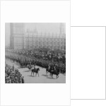 Canadian mounted troops, procession for Queen Victoria's Diamond Jubilee, London by James M Davis