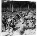 Soldiers digging trenches, World War I by Realistic Travels Publishers