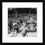 Soldiers digging trenches, World War I by Realistic Travels Publishers