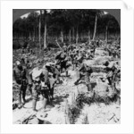 Soldiers digging trenches, World War I by Realistic Travels Publishers